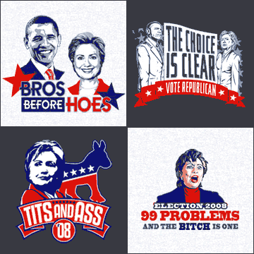 Political T-Shirts at T-Shirt Hell