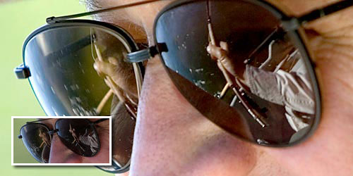 Naked Woman in Dick Cheney\'s Glasses?
