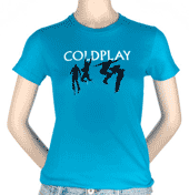 Cool Blue Coldplay T-Shirt