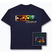 Coldplay Band Tee Shirt