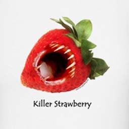 Killer Strawberry Tee Shirt