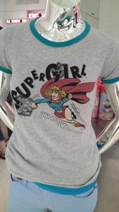 UT Harajuku sells Supergirl T-Shirts