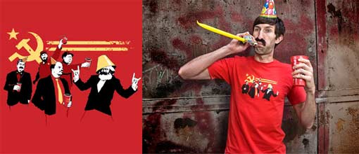 The Communist Party T-Shirt by Tom Burns at Threadless