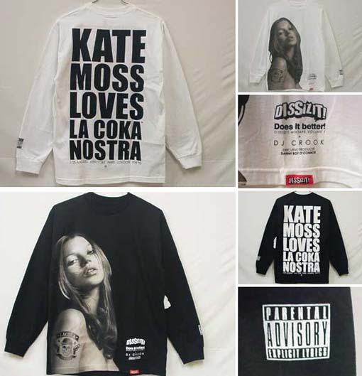 Kate Moss Loves La Coka Nostra Tee Shirt