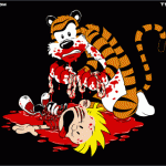 Calvin and Hobbes from T-Shirt Hell