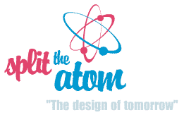 Split the Atom logo