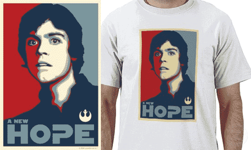 A New Hope T-Shirt from Zazzle