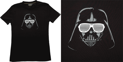 Men's Black Darth Vader Star Wars from Truffle Shuffle