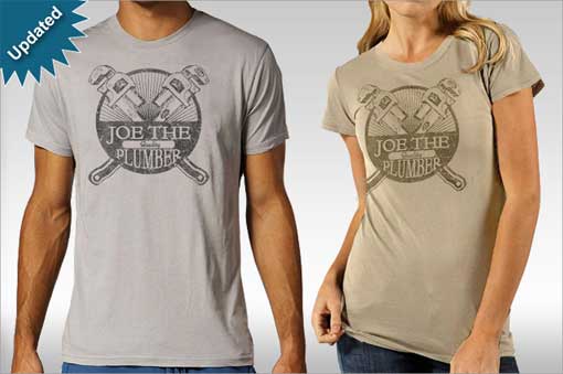 Joe the Plumber Tee Shirt at Tee Fury