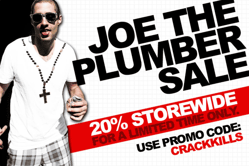 Joe the Plumber Sale at Local Celebrity