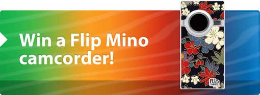 Win a Flip Mino at Cafepress