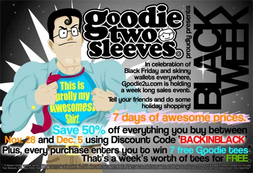 Goodie Two Sleeves Sale