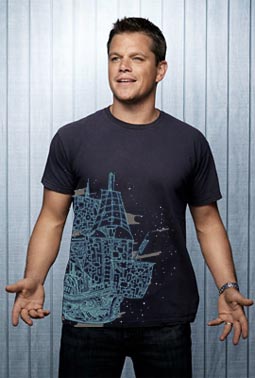 Matt Damon in a.mar.illo T-Shirt at Ink-Hound.com