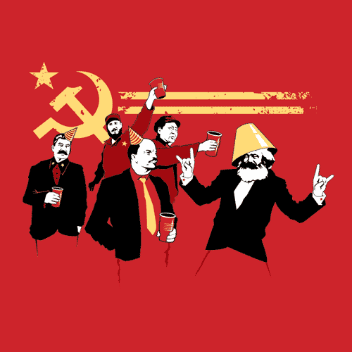 The Communist Party T-Shirt by Tom Burns at Threadless