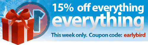 15% Percen Off Everything - It's not just shirts at Nerdy Shirts