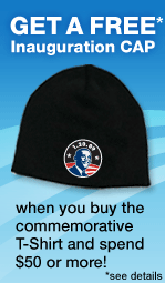 Free Inauguration Cap from Cafepress