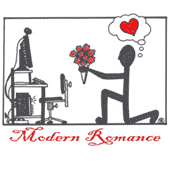 Modern Romance from Blue Parrot's T-shirt Shop