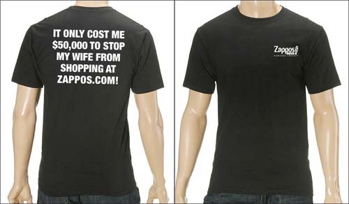 Zappos.com $50,000 T-Shirt