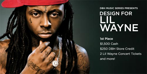 Lil Wayne design contest at Design by Humans