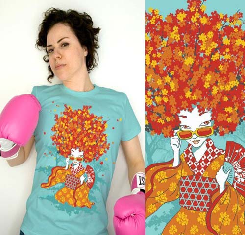 Geisha T-Shirt by alanis at Shirt Fight