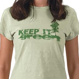 Keep it Green T-Shirt from Rude Retro