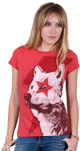 Star wolf T-Shirt by Recycledwax at Design by Humans