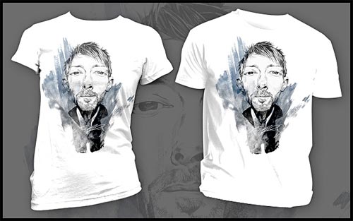 Thom Yorke T-Shirt by Randy McQuien Jr at TeeFury