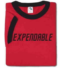 Expendable - Star Trek inspired t-shirt