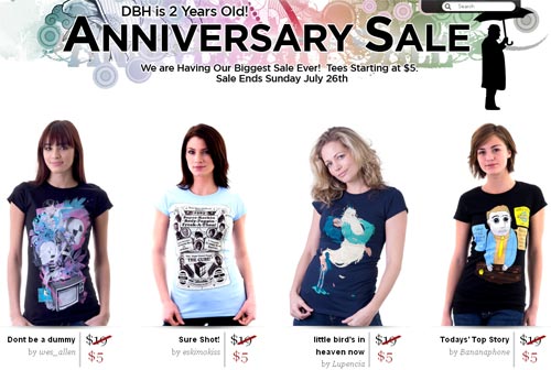 Design by Humans Anniversary Sale