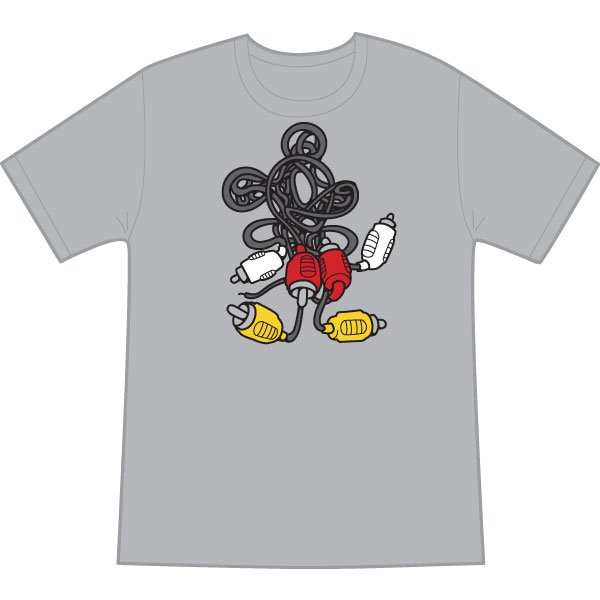 AV Mouse T-Shirt by Tu at Springleap