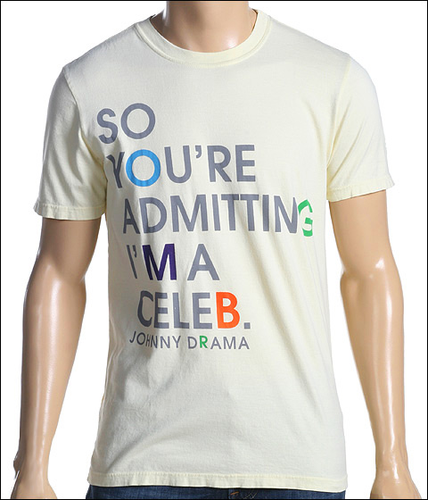 So you're admitting I'm a celeb t-shirt by AG Adriano Goldschmied