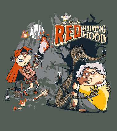 Red is dead design closeup