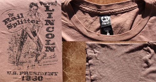 Retro Campaigns use Alternative Apparel destroyed tees