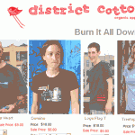 $5 Tees in Closing Down Sale at District Cotton