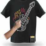 Electronic Rock Guitar Shirt from ThinkGeek