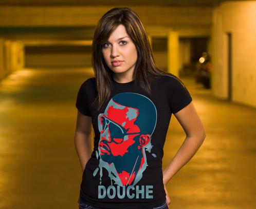 Kanye West is a Douche T-Shirt from Nerdy Shirts