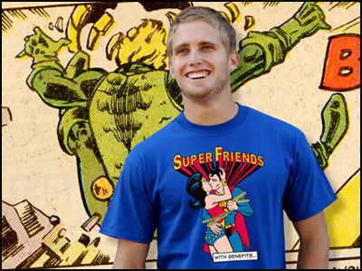 Super Friends with Benefits T-Shirt at T-Shirt Bordello