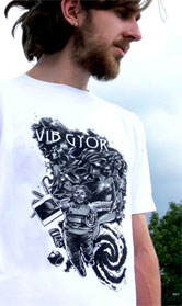 vib gyor white tee