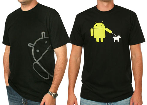 Google Android t-shirts