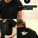 East Village Boys cumshot tee