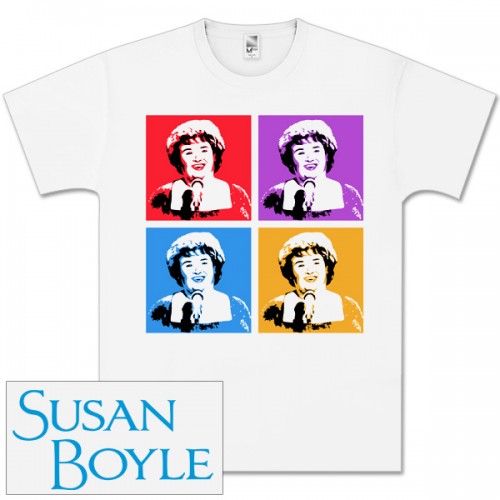 Andy Warhol style Susan Boyle Tee