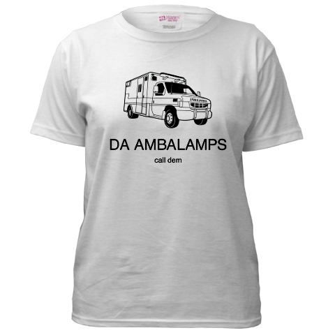 Call da ambalamps t-shirt