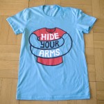 Hide Your Arms logo t-shirt