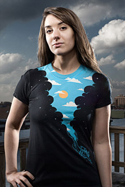Skydiver T-Shirt by Enkel Dika at Threadless