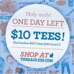 Last day of Threadless $10 sale