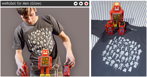 weRobot T-Shirt from Chop Shop