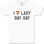 I heart Lady Gay Gay T-Shirt