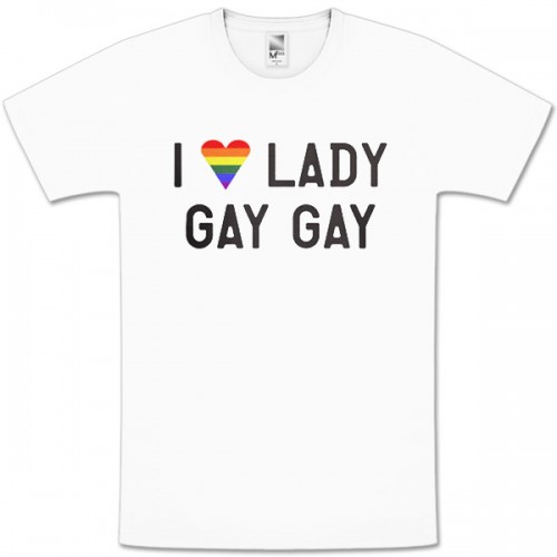 I heart Lady Gay Gay T-Shirt