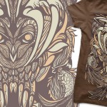 CRIME IN OWL T-Shirt By Quakerninja