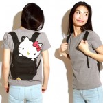 Hello Kitty Fake Backpack T-Shirt